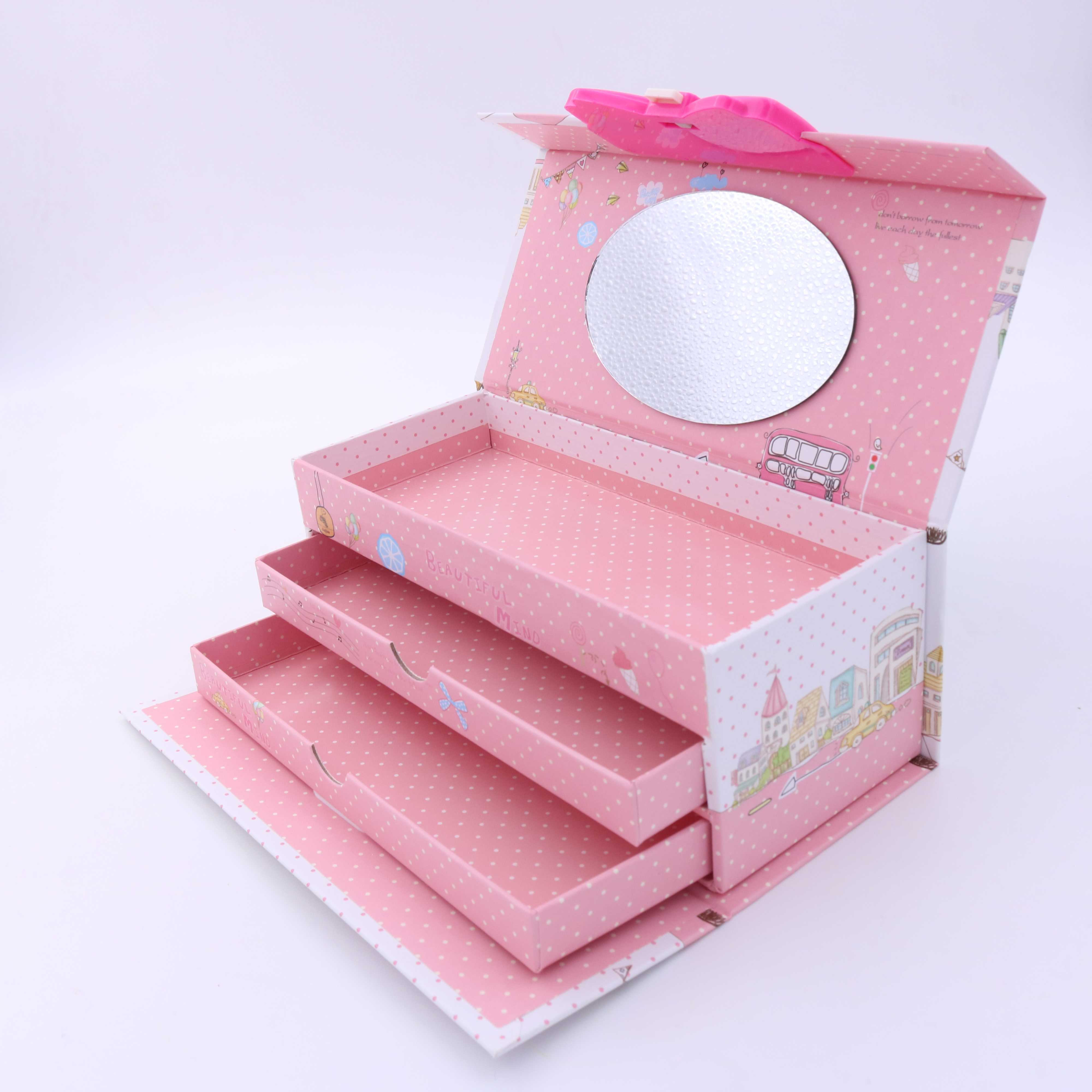 กล่องดินสออเนกประสงค์ 3 ชั้น มีรหัสล็อก ลาย Telephone (สีขาว-แดง) หรือ 18/18-9 สีแดง กล่องดินสอใส่รหัสผ่านได้