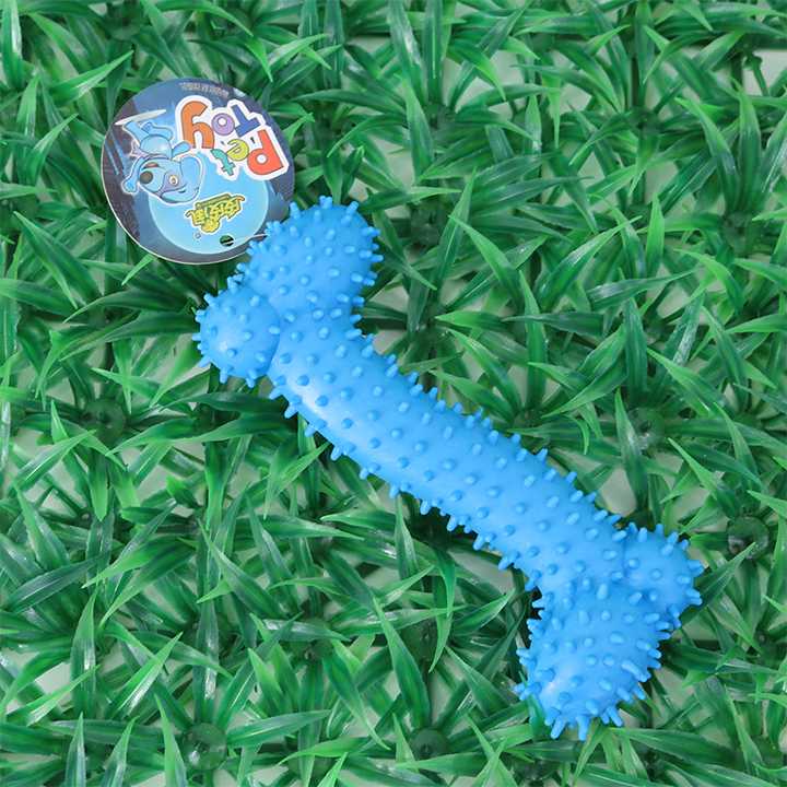 Pet Toy ของเล่นยางกัด สำหรับสัตว์เลี้ยง (สีน้ำเงิน) หรือ 11/31-3 สีน้ำเงิน ของเล่นสัตว์เลี้ยง TAOTAOPETS